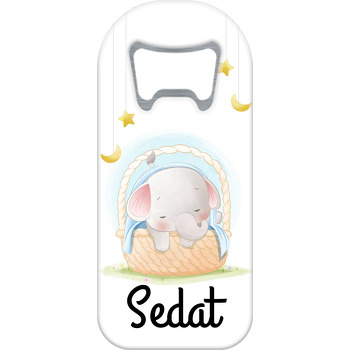 Sepette Bebek Fil Temalı Uzun Magnet Açacak