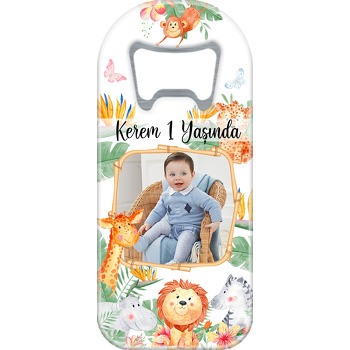 Sevimli Amazon Temalı Uzun Resimli Magnet Açacak