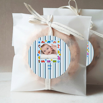 Sevimli Arabalar Temalı Sticker