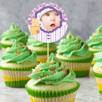 Sevimli Bebek 2 Temalı Hoşgeldin Bebek Kürdan Süs