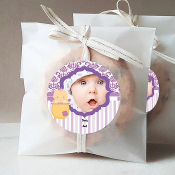 Sevimli Bebek 2 Temalı Hoşgeldin Bebek Sticker