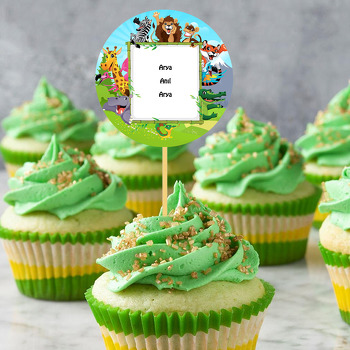 Sevimli Hayvanlar Temalı Kürdan Süs