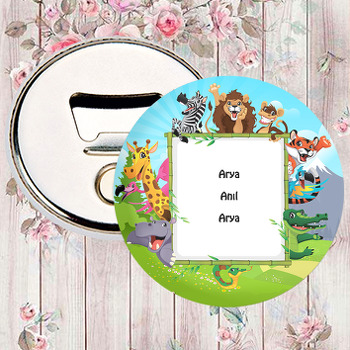 Sevimli Hayvanlar Temalı Magnet Açacak