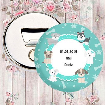 Sevimli Hayvanlar Temalı Magnet Açacak