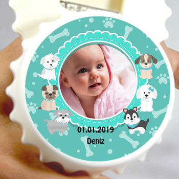 Sevimli Hayvanlar Temalı Resimli Kapak Şekilli Açacak