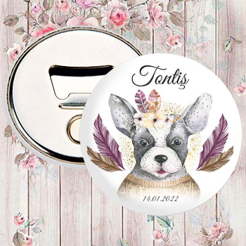 Sevimli Köpek Temalı Magnet Açacak