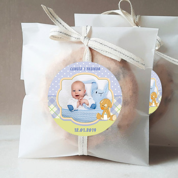 Sevimli Köpek Temalı Resimli Sticker