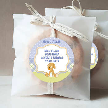 Sevimli Köpek Temalı Sticker