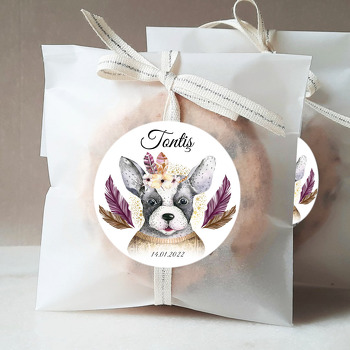 Sevimli Köpek Temalı Sticker