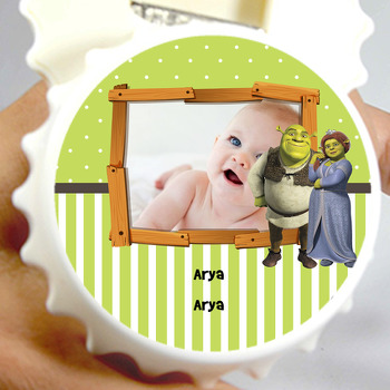 Shrek Temalı Resimli Kapak Şekilli Magnet Açacak