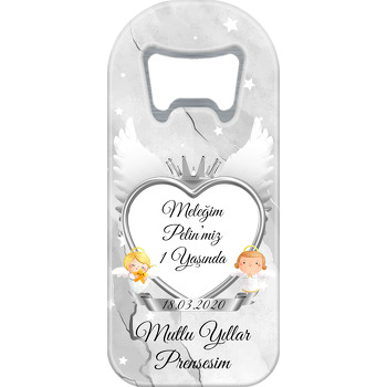 Silver Angel Temalı Uzun Magnet Açacak