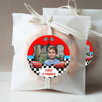 Şimşek Mcqueen Temalı Sticker
