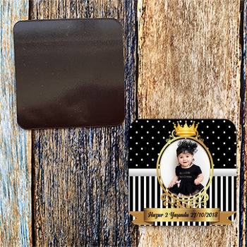 Siyah Gold Temalı Magnet
