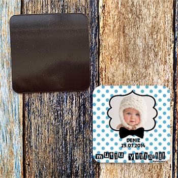 Siyah Papyonlu Magnet