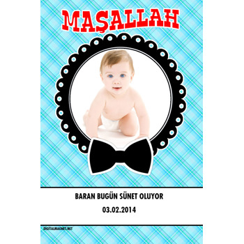 Siyah Papyonlu Sünnet Magneti