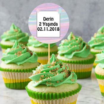 Soft Balon Temalı Kürdan Süs