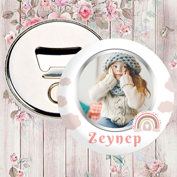 Soft Gökkuşağı Temalı Magnet Açacak