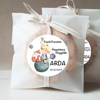 Soft Küçük Prens ile Tilki Temalı Sticker