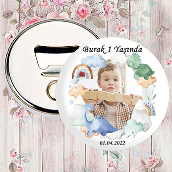 Soft Mavi Dinazorlar Temalı Magnet Açacak