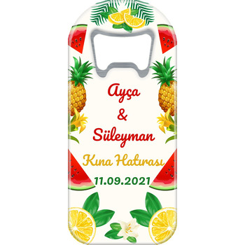 Soft Meyveler Temalı Uzun Magnet Açacak