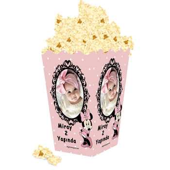 Soft Minnie Mouse Temalı Popcorn Kutusu