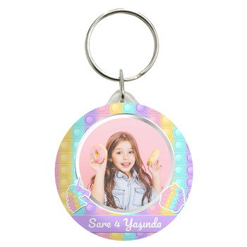 Soft Popit Temalı Anahtarlık