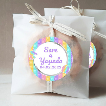 Soft Popit Temalı Sticker