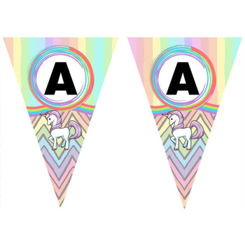 Soft  Unicorn Temalı Parti Banner