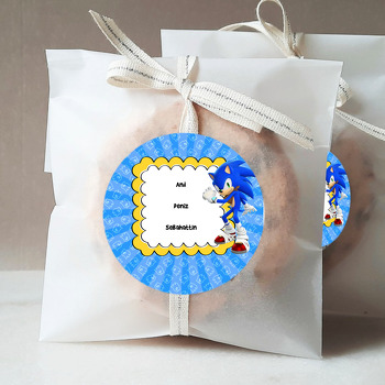Sonic Boom Temalı Sticker