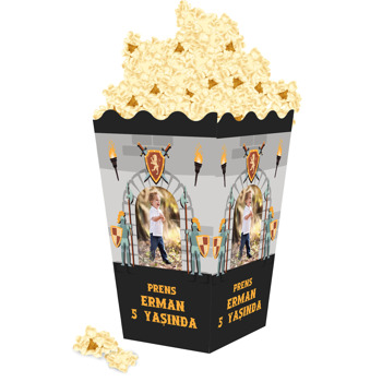 Şovalye Temalı Popcorn Kutusu