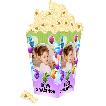 Sunny Bunnies Temalı Popcorn Kutusu