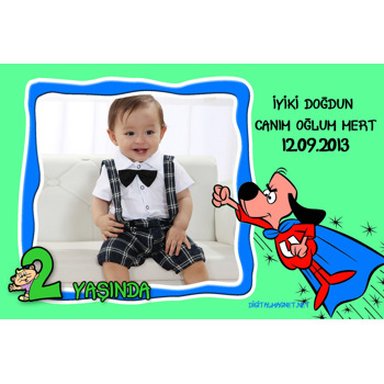 Süper Köpek Temalı Magnet