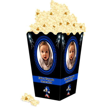Super Sonic Temalı Popcorn Kutusu