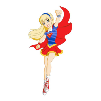 Supergirl Temalı Masa Önü Ayaklı Dekor