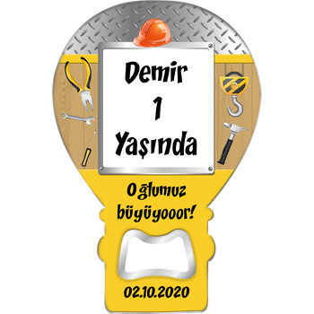 Tamirci Temalı Balon Magnet Açacak