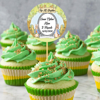 Tavşan Peter Temalı Kürdan Süs