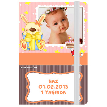Tavşanlı Doğum Günü Kişiye Anı Özel Defteri