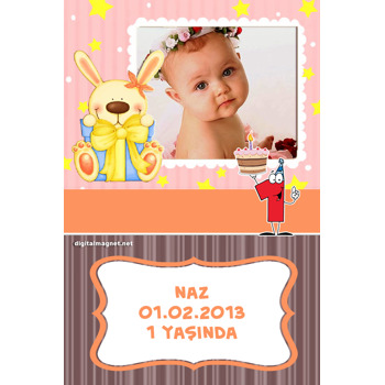 Tavşanlı Doğum Günü Magneti