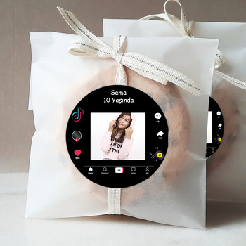 Tik Tok Temalı Sticker