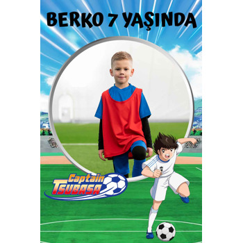 Tsubasa Temalı Doğum Günü Magnet