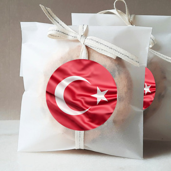 Türk Bayrağı Temalı Sticker