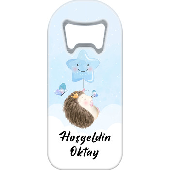 Uçan Kirpi ile Yıldız Balon Temalı Uzun Magnet Açacak