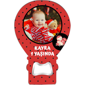Uğur Böceği Anne Çocuk Temalı Balon Magnet Açacak