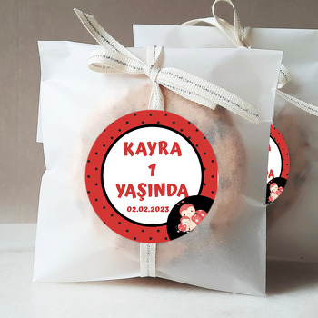 Uğur Böceği Anne Çocuk Temalı Sticker
