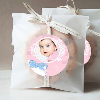 Unicorn Temalı Resimli Sticker
