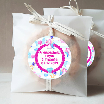 Unicorn Ve Elmas Temalı Sticker 