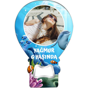 Yunus ile Okyanus Temalı Balon Magnet Açacak