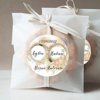 Yüzük Temalı Söz Nişan Nikah Sticker
