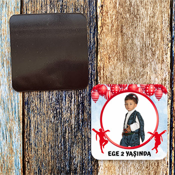 Zeybek Efe Temalı Doğum Günü Magnet