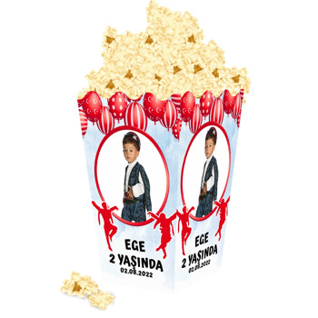 Zeybek Efe Temalı Popcorn Kutusu